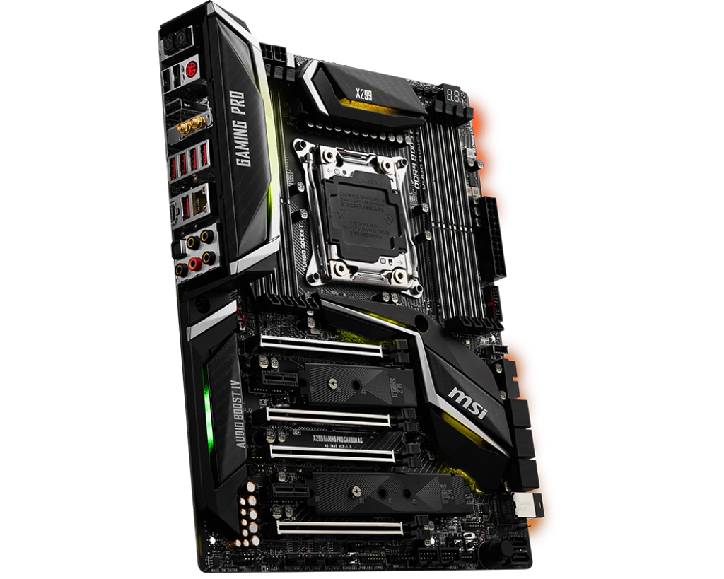 MSI X299 Gaming Pro Carbon AC - Motherboard Specifications On